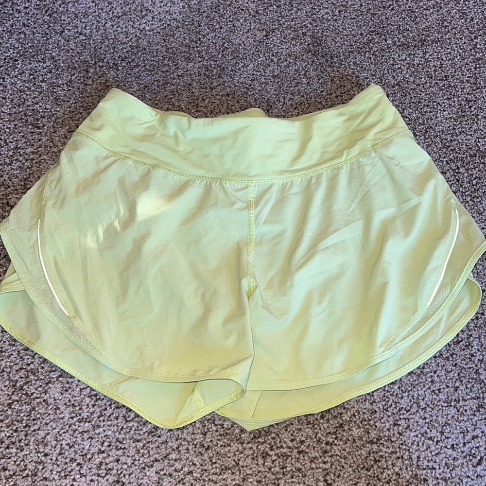 lululemon speed up mid rise shorts
